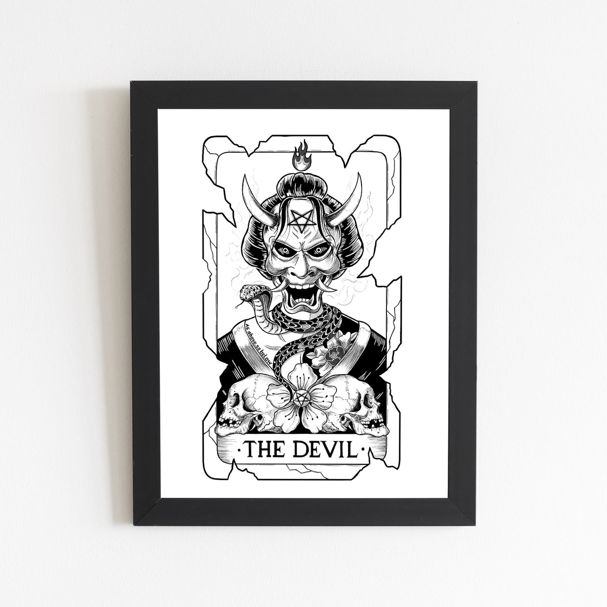 The Devil Tarot Card Print