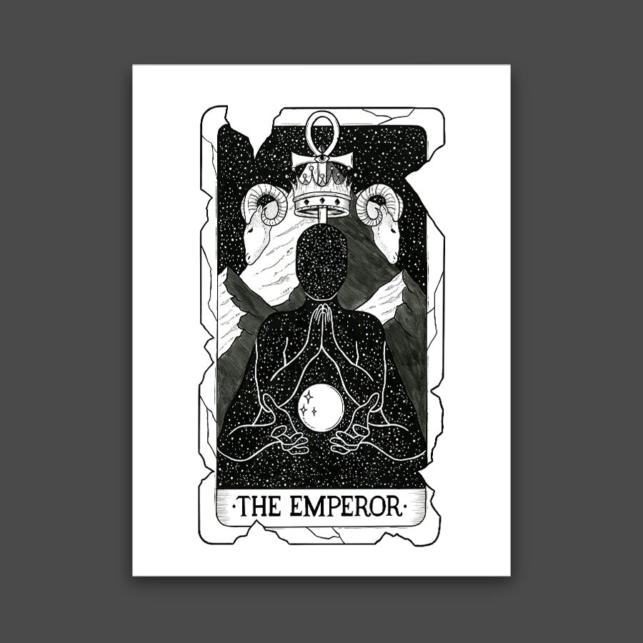 The Emperor Tarot Card Print