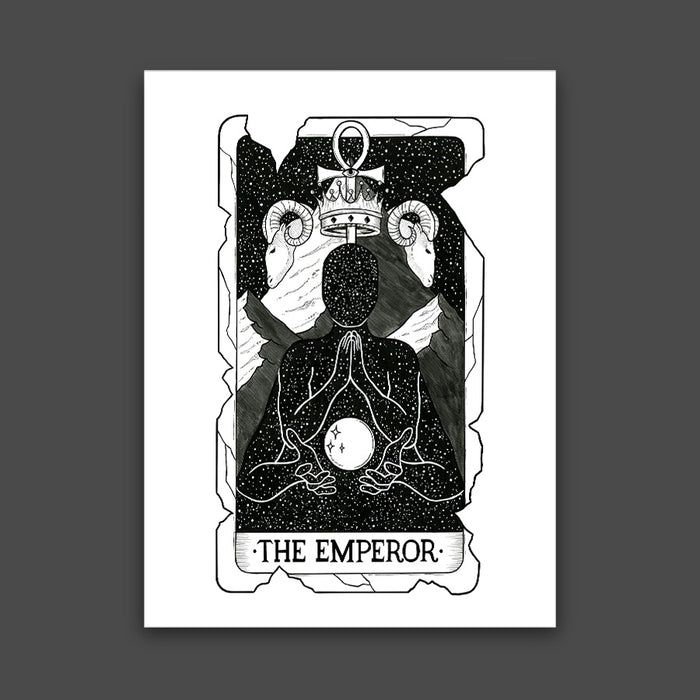 The Emperor Tarot Card Print