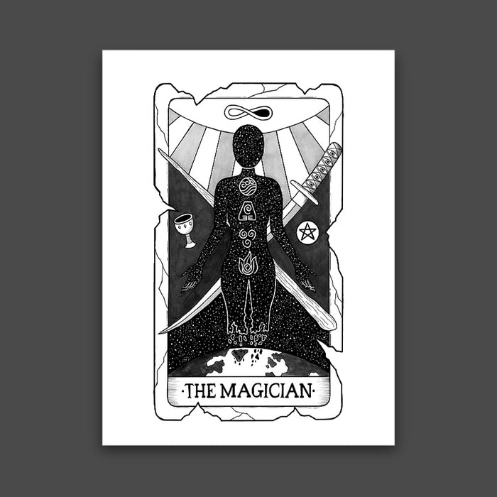 The Magician Tarot Card Print