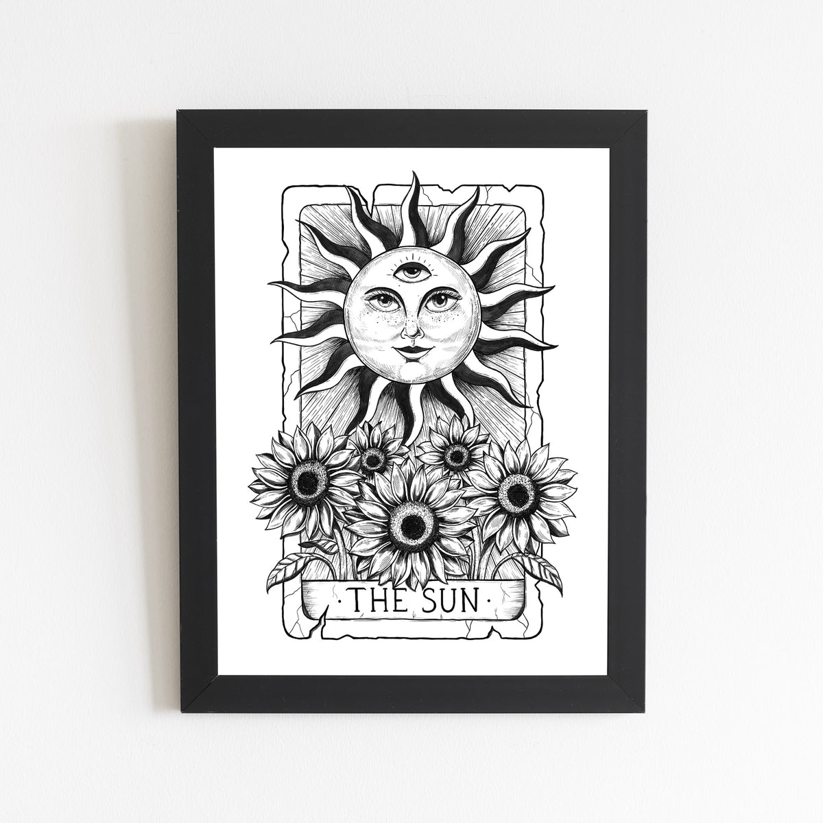 The Sun Tarot Card Print