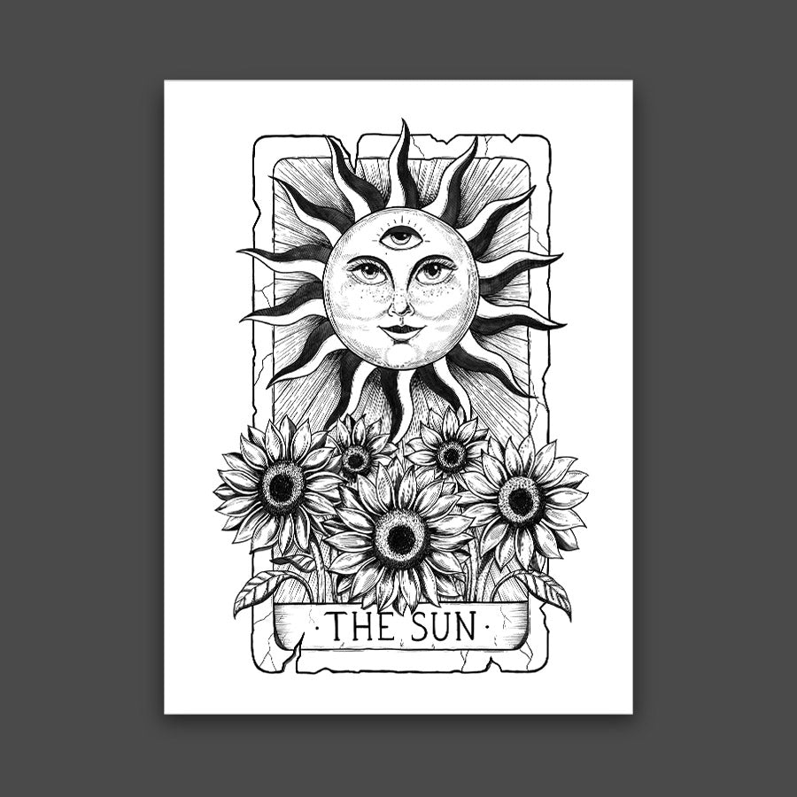 The Sun Tarot Card Print