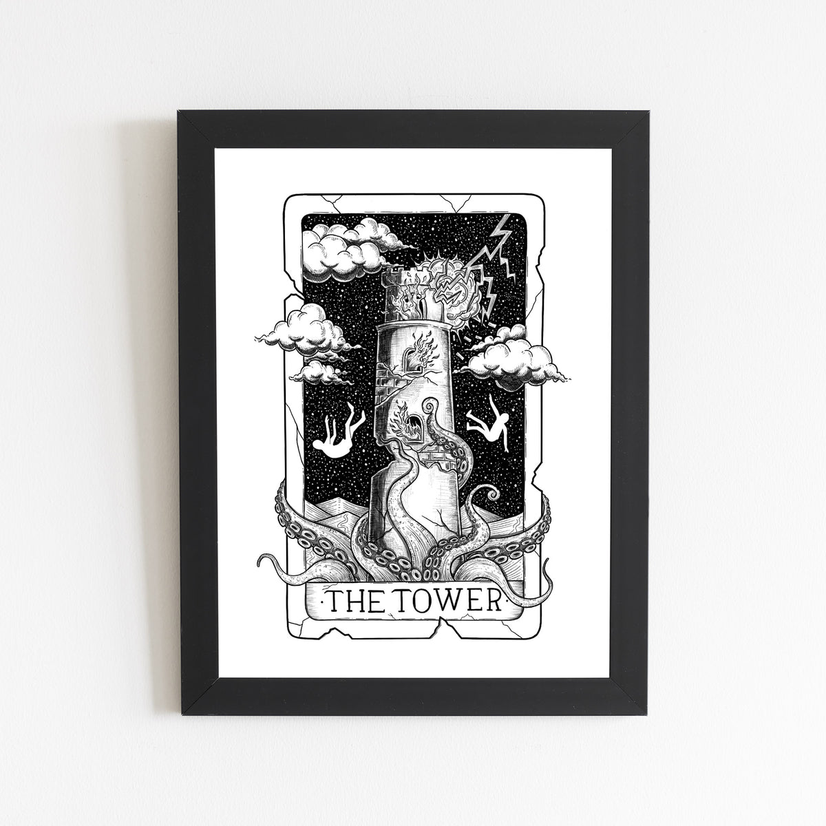 The Tower Tarot Card Print
