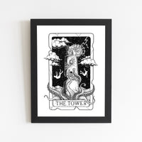 The Tower Tarot Card Print