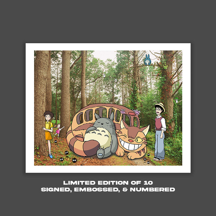 My Neighbor Totoro Limited Edition Print