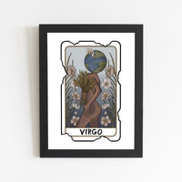 Virgo Zodiac Print