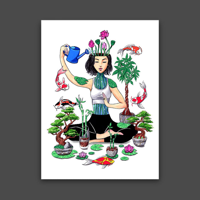 Water Yourself With Care Print