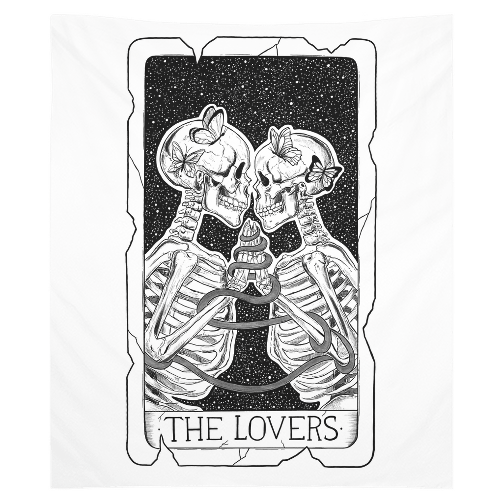 The Lovers Tarot Tapestry – HEYEMILYDEE SHOP The Lovers Tarot Tapestry – HEYEMILYDEE SHOP