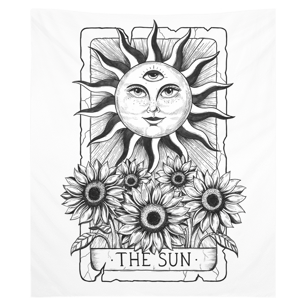 The Sun Tarot Tapestry