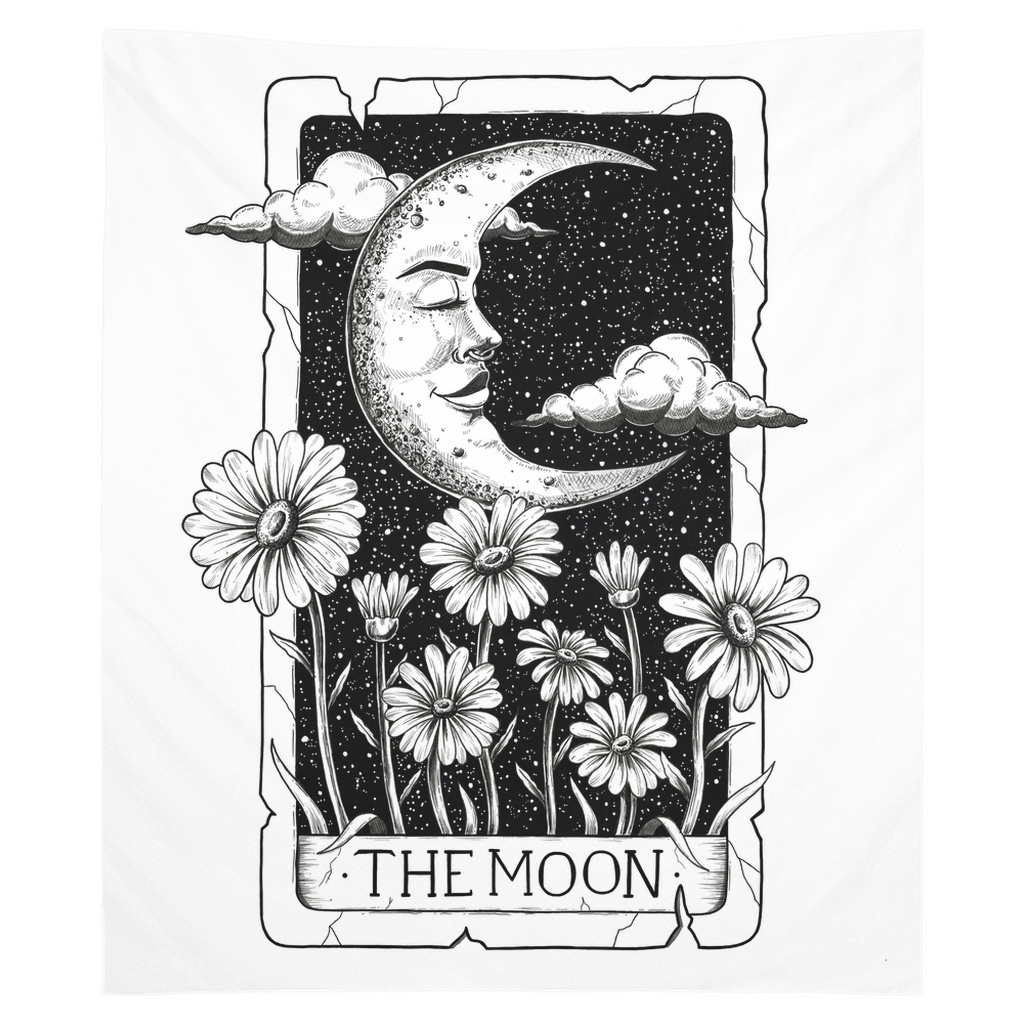 The Moon Tarot Tapestry