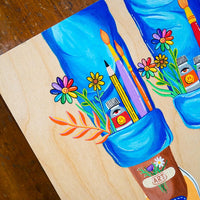 Vans Patchwork Original Painting