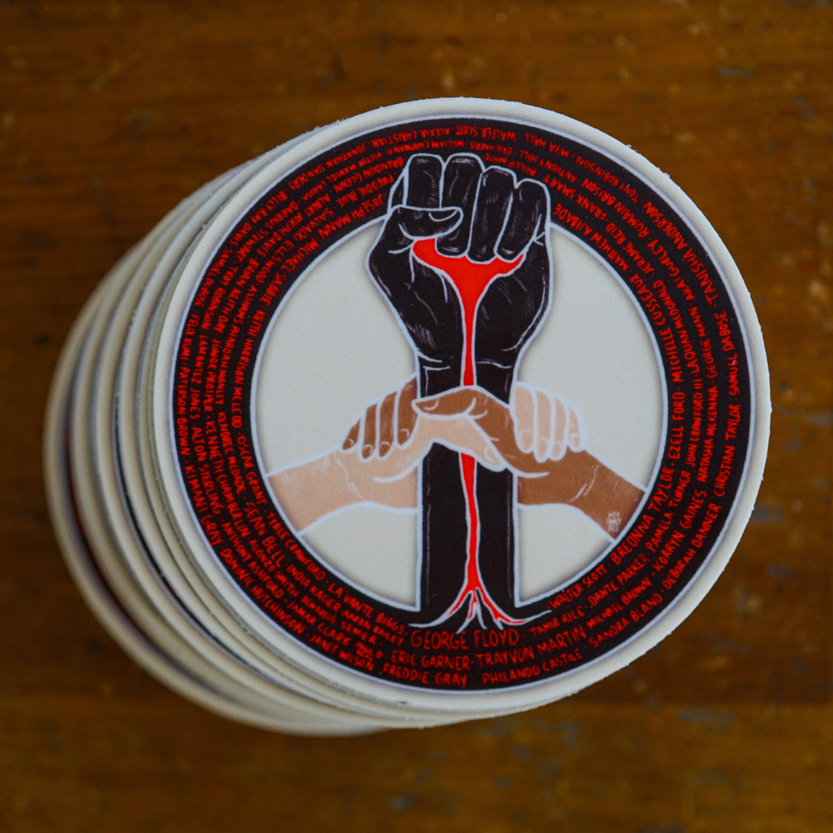 Say Their Names Sticker