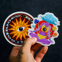 Presence (Set of 2 Clear Stickers)