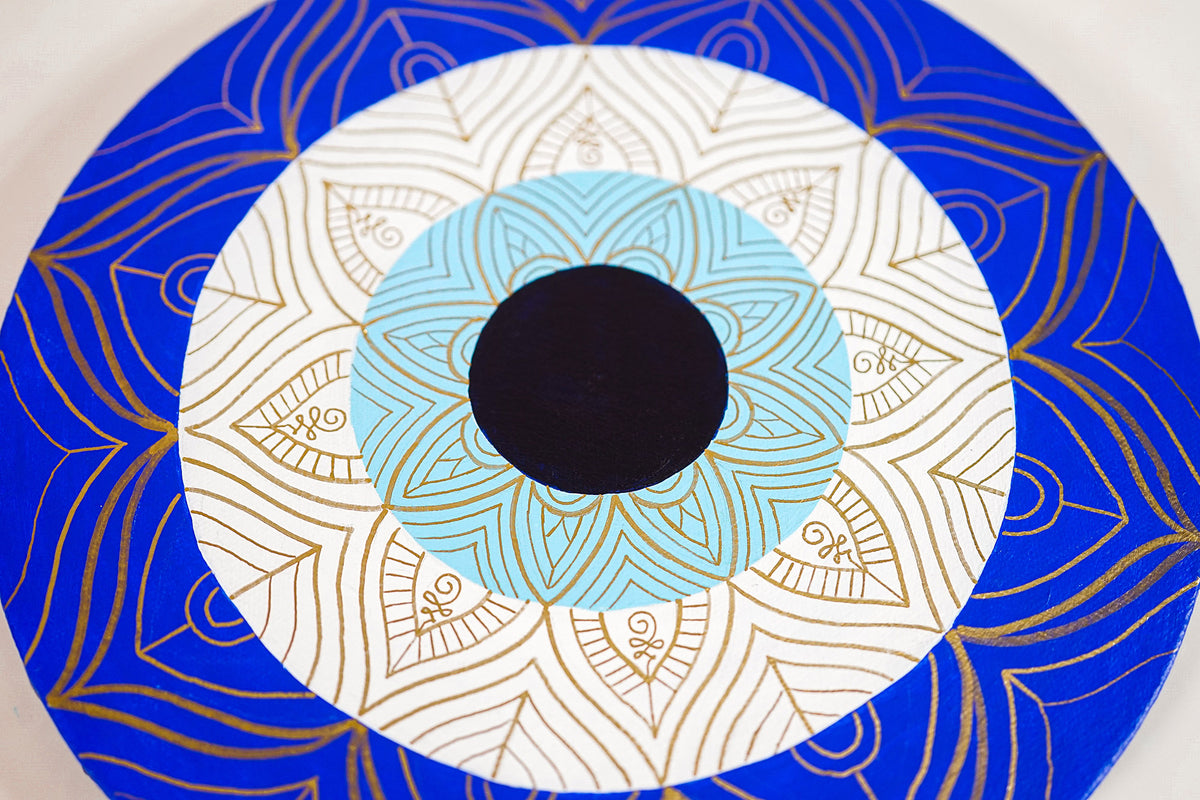 Evil Eye Mandala Painting