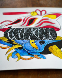 Masquerade Original Watercolor