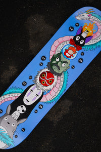 Studio Ghibli Custom Skateboard