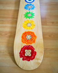 Chakras Custom Skateboard