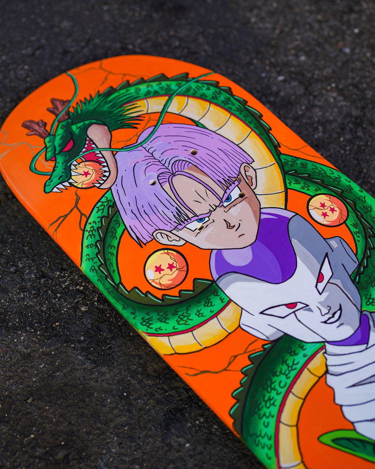 Dragon Ball Z Custom Skateboard