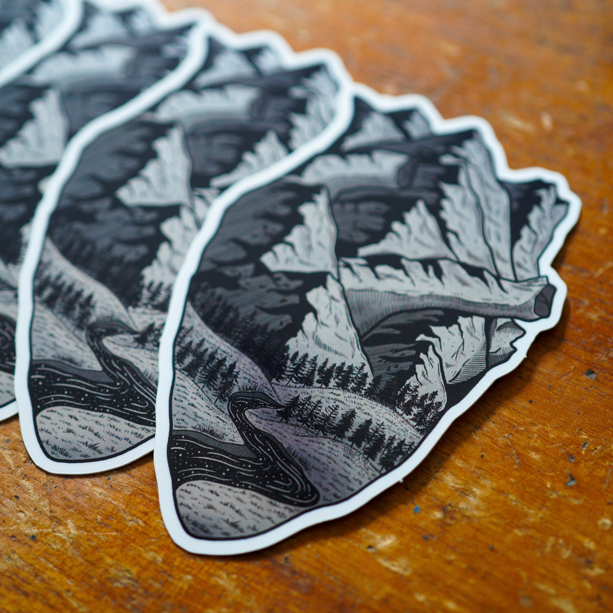 Mountain Heart Sticker