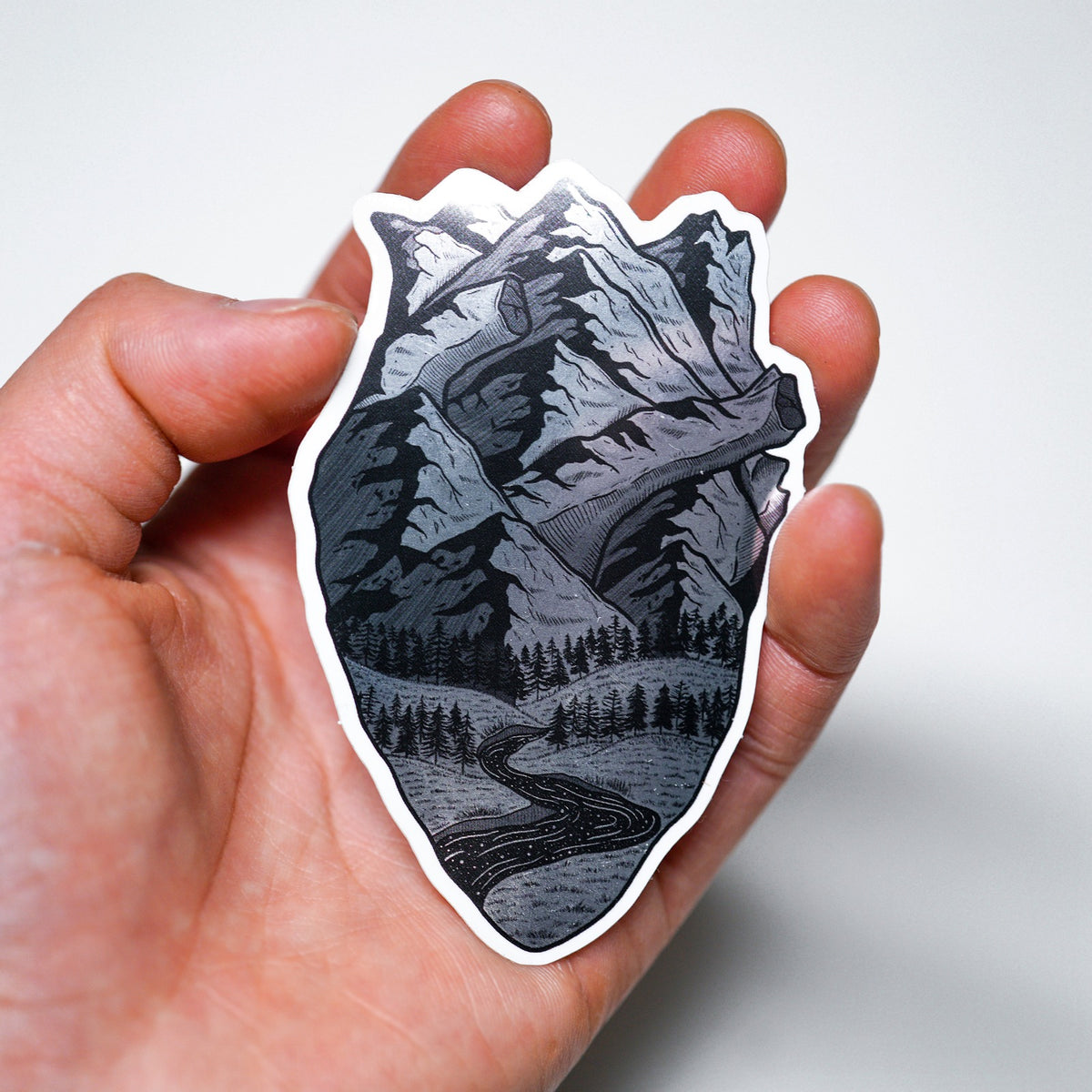 Mountain Heart Sticker