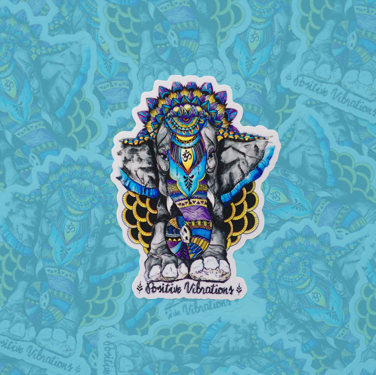 Positive Vibrations Sticker