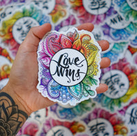 Love Wins Sticker