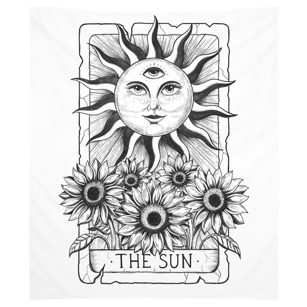 The Sun Tarot Tapestry