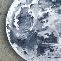 Full Moon Acrylic Painting