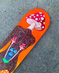 Mushroom Goddess Custom Skateboard