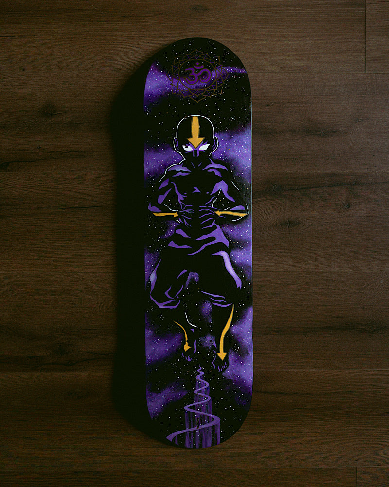 The Avatar Awakens Custom Skateboard