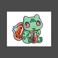 Bobasaur Print