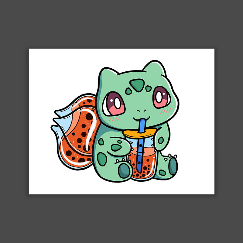 Bobasaur Print