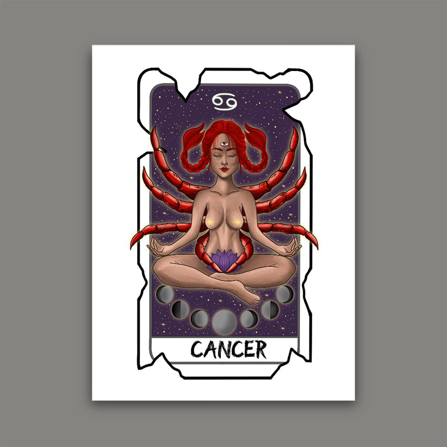 Cancer Zodiac Print