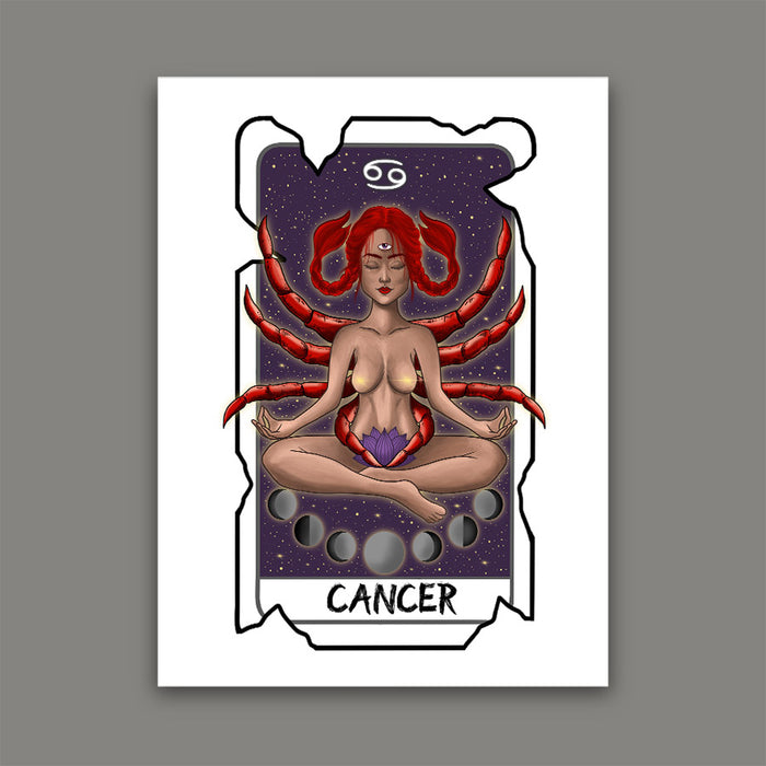 Cancer Zodiac Print