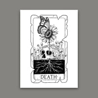 Death Tarot Card Print