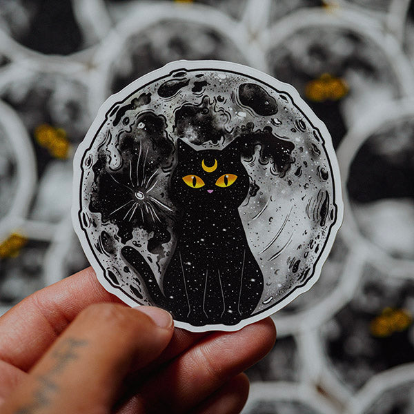 Celestial Cat Sticker