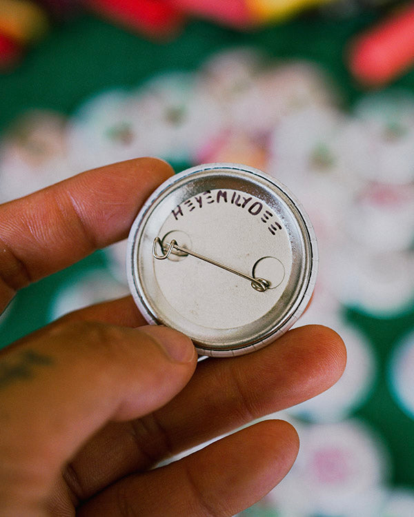 BAD B*ITCH CLUB Pin Back Button