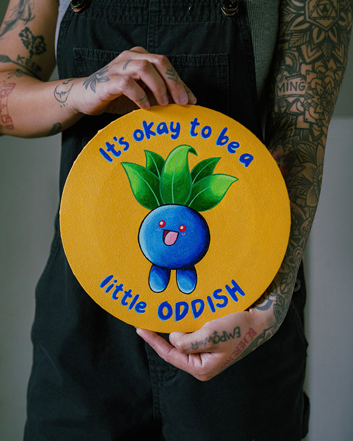 Oddish Original Painting