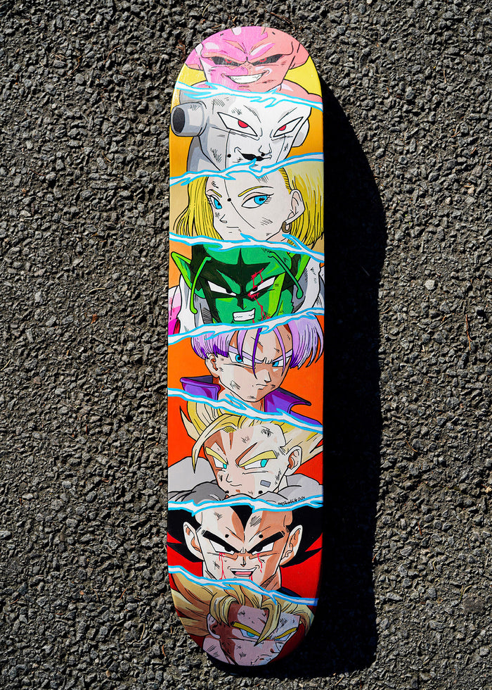 Dragon Ball Z Version 2 Custom Skateboard