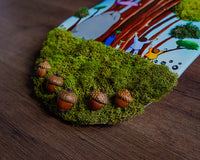 My Neighbor Totoro Custom Mixed Media Skateboard