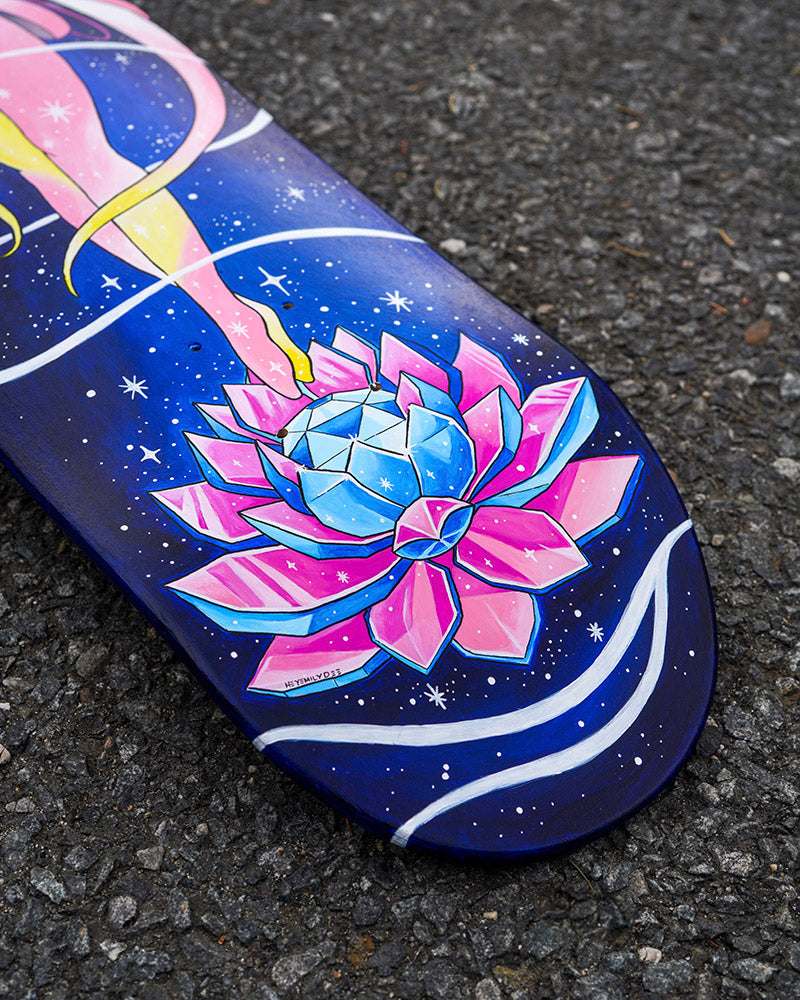 Sailor Moon Transforming Custom Skateboard