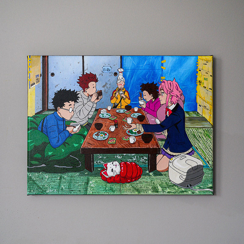 Dandadan Original Painting