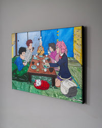 Dandadan Original Painting