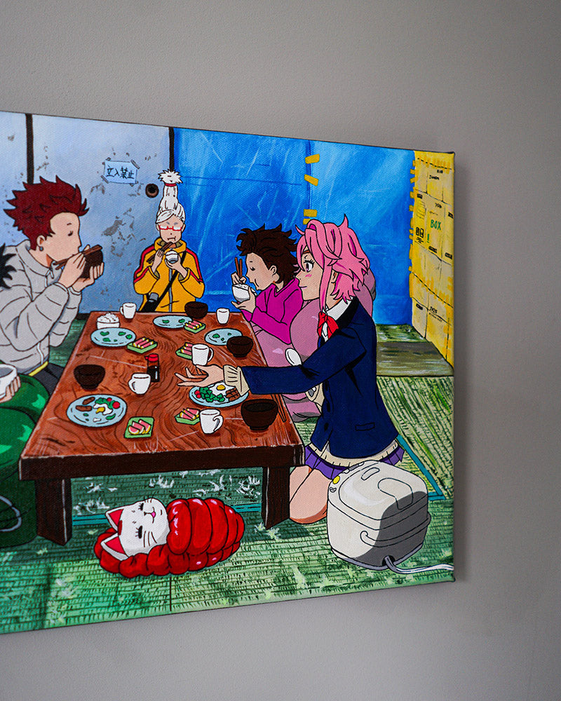 Dandadan Original Painting