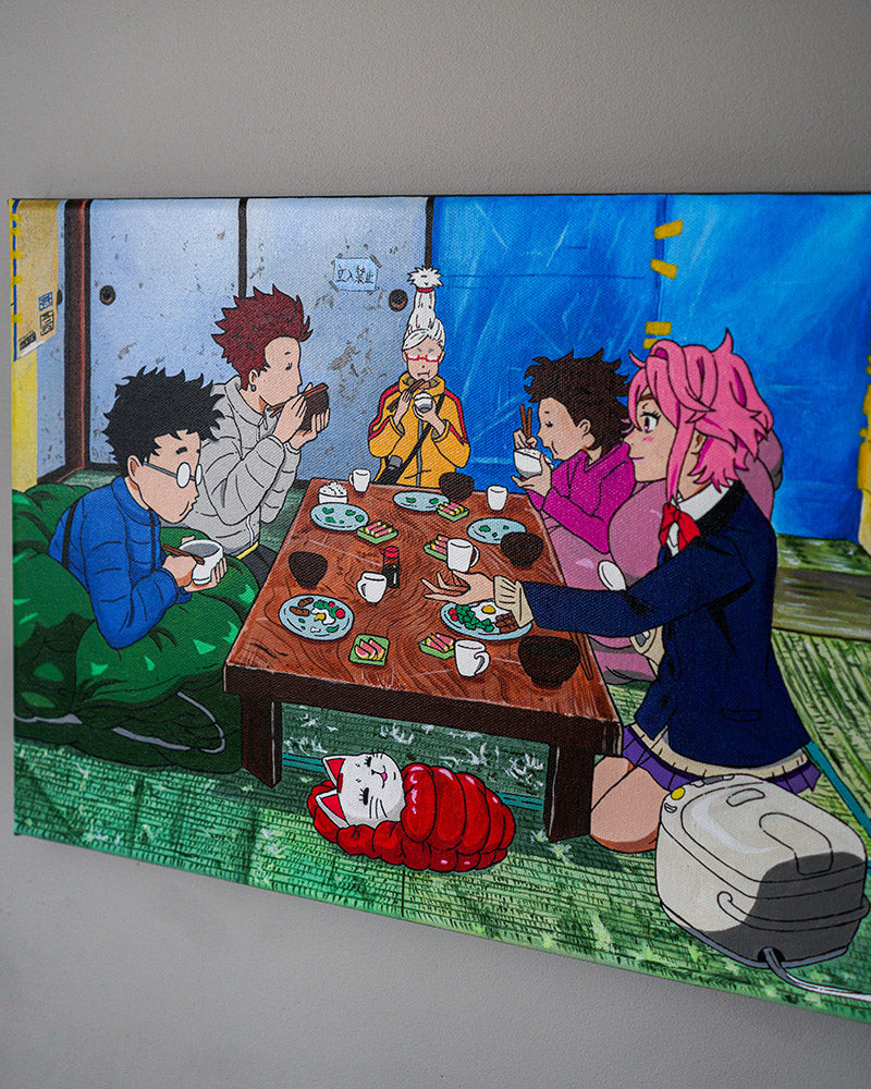 Dandadan Original Painting