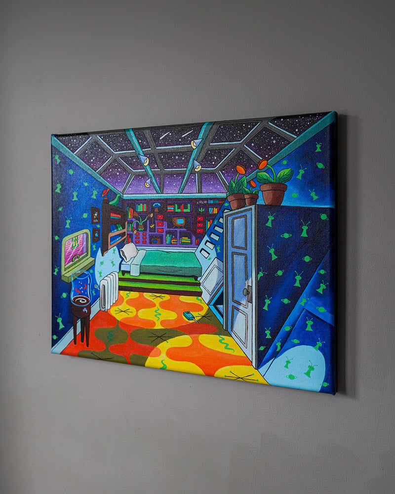 Hey Arnold's Room Original Painting