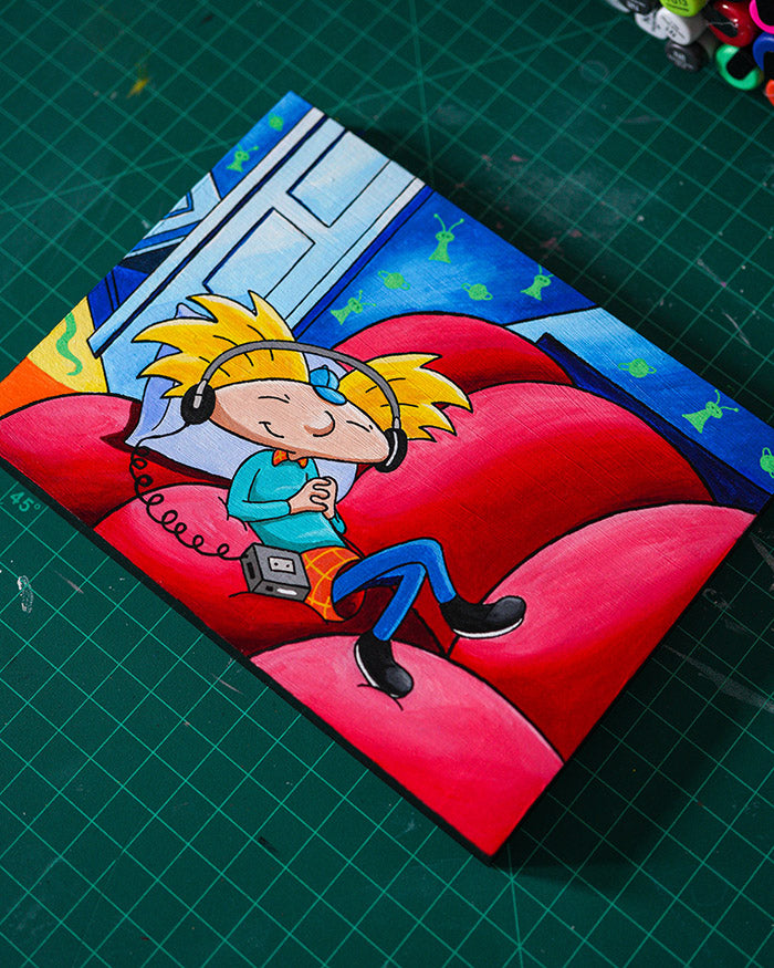 Hey Arnold Original Painting