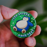 Emotional Support Pokémon Pin Back Button Set