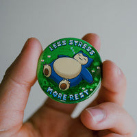 More Rest Pin Back Button