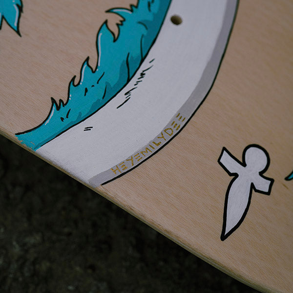 Haku and Chihiro Custom Skateboard